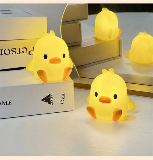 Duck Night Light Bedroom Decoration Sleeping Lamp