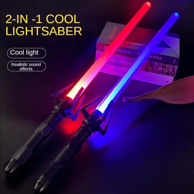 Lightsaber Laser Sword Toys Light Saber 7 Colors Change Kids Soundfonts Force FX FOC Blaster Toys Jedi Laser Sword Gift