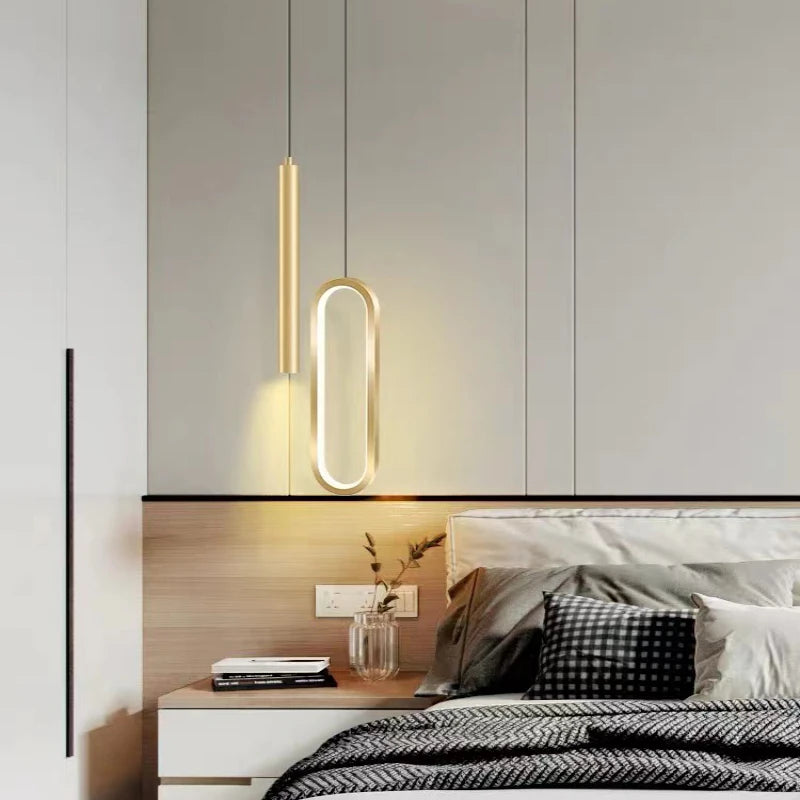 Modern Lustre Minimalist LED Chandelier Pendant Lights