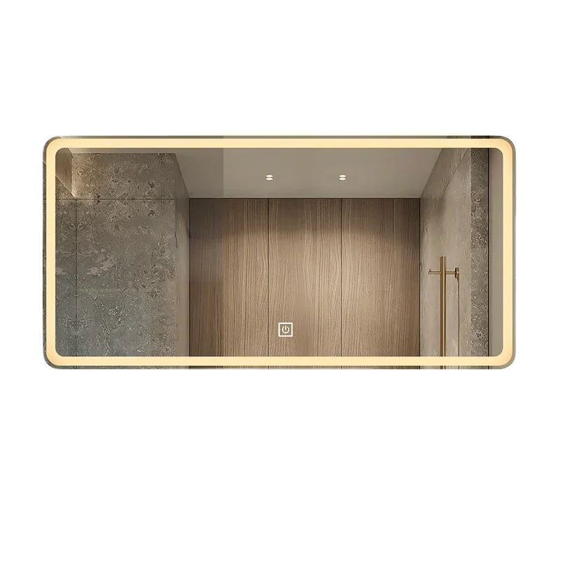 Rectangular Decorative Bath Mirrors Led Touch Long Large Full Body Bath Mirrors