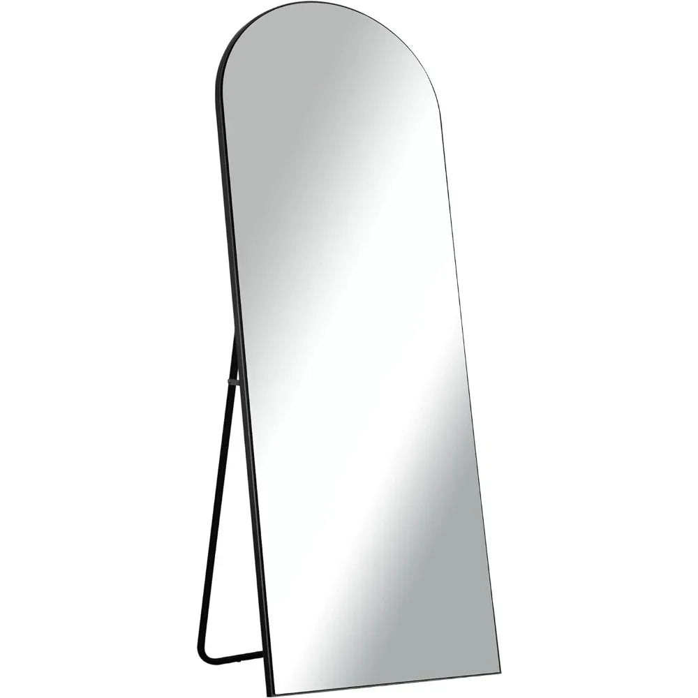 Long Big Mirror Full Body Mirrors for Home Wall Dressing and Wall-Mounted - Black Freight Free Floor Length Mirror Aesthetic