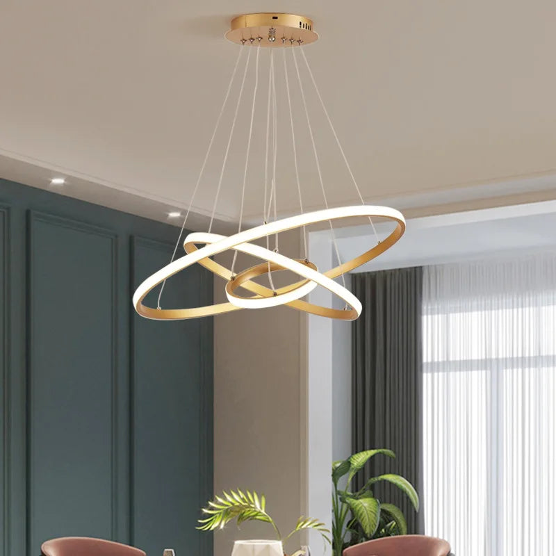 Led Chandelier  Modern Luxury Design And Hanging Lamp For Ceiling