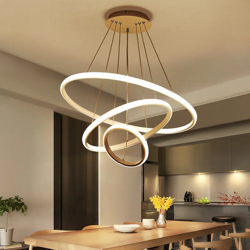 Led Chandelier  Modern Luxury Design And Hanging Lamp For Ceiling