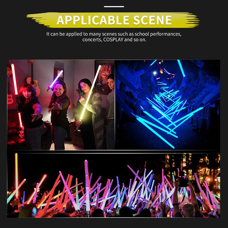 Lightsaber Laser Sword Toys Light Saber 7 Colors Change Kids Soundfonts Force FX FOC Blaster Toys Jedi Laser Sword Gift