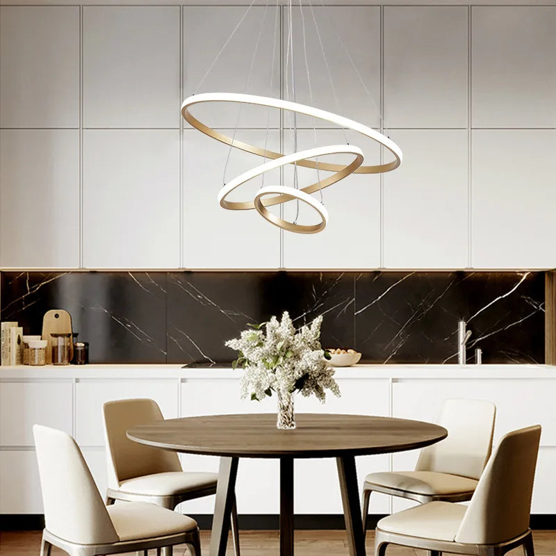 Led Chandelier  Modern Luxury Design And Hanging Lamp For Ceiling