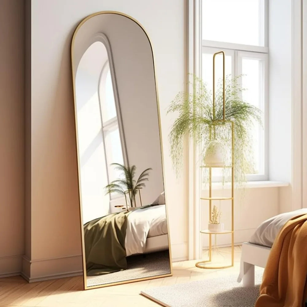 Minimalist Modern Arched Mirror 18"x58"